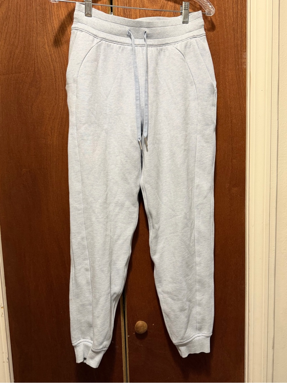 Lululemon Light Blue Drawstring Jogger Sweatpants